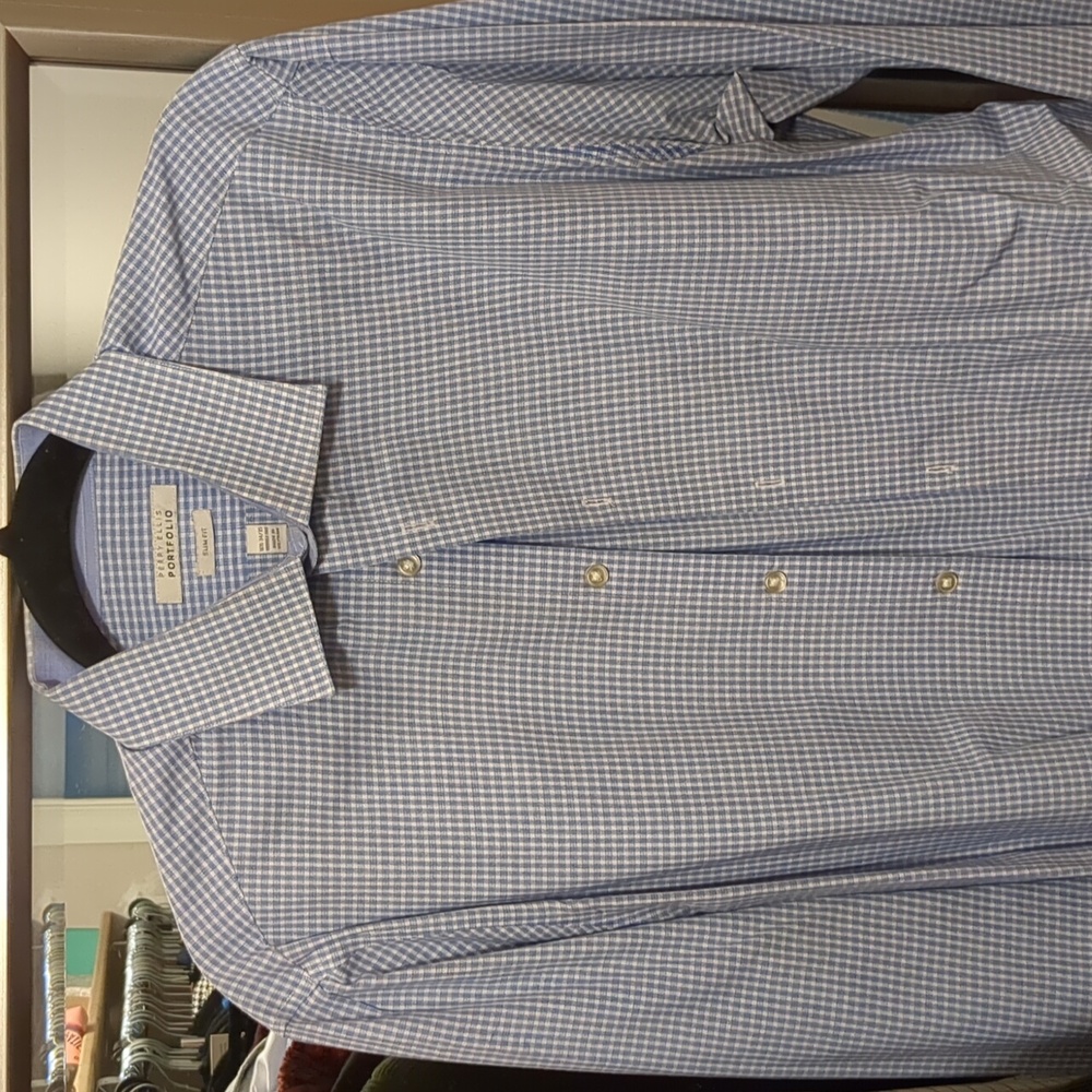 Perry Ellis Portfolio slim fit 16 1/2 34/35